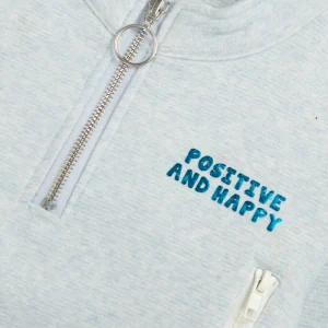 Boys Blue Cotton Printed Sweatshirt