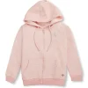 Gini And Jony Girls Pink Embroidery Cotton Knits Jacket Full Sleeves 9-10 Years