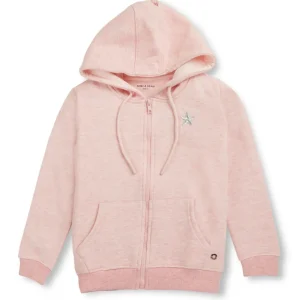Gini And Jony Girls Pink Embroidery Cotton Knits Jacket Full Sleeves 9-10 Years