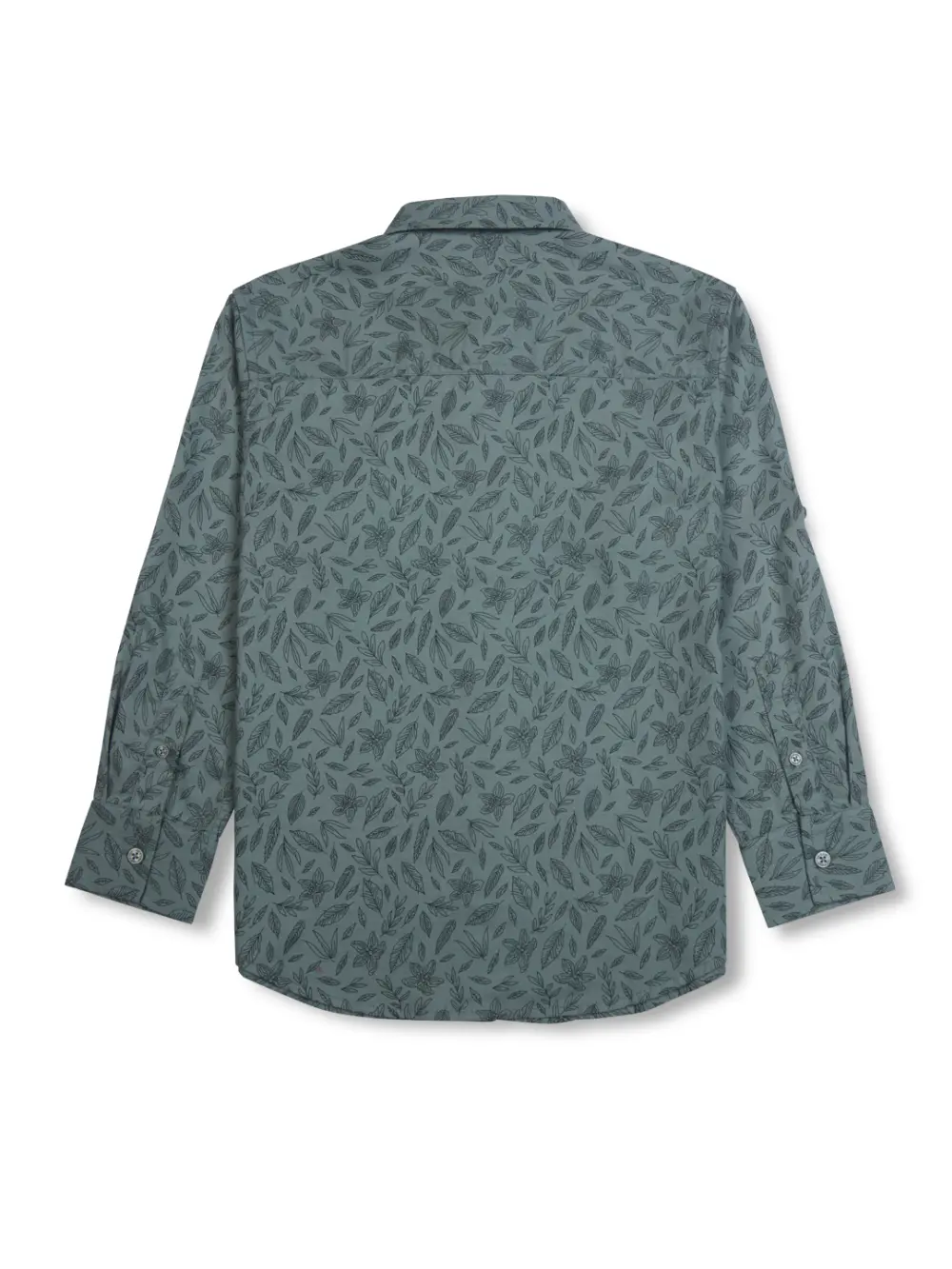 Gini And Jony Boys Solid Cotton Shirt