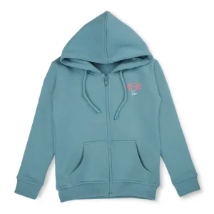 Gini & Jony Girls Full Sleeve Printed Hooded Sweatshirt
