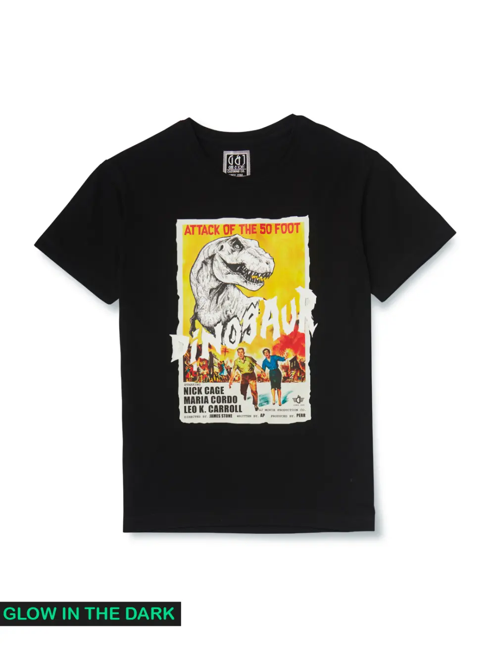 Gini And Jony Boys Black Graphic Print Cotton T-Shirt Half Sleeves