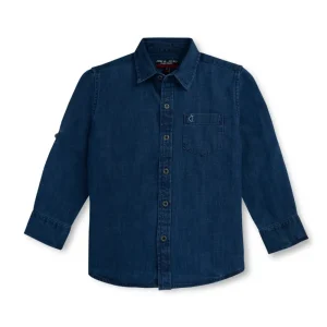 Gini And Jony Boys Solid Cotton Shirt