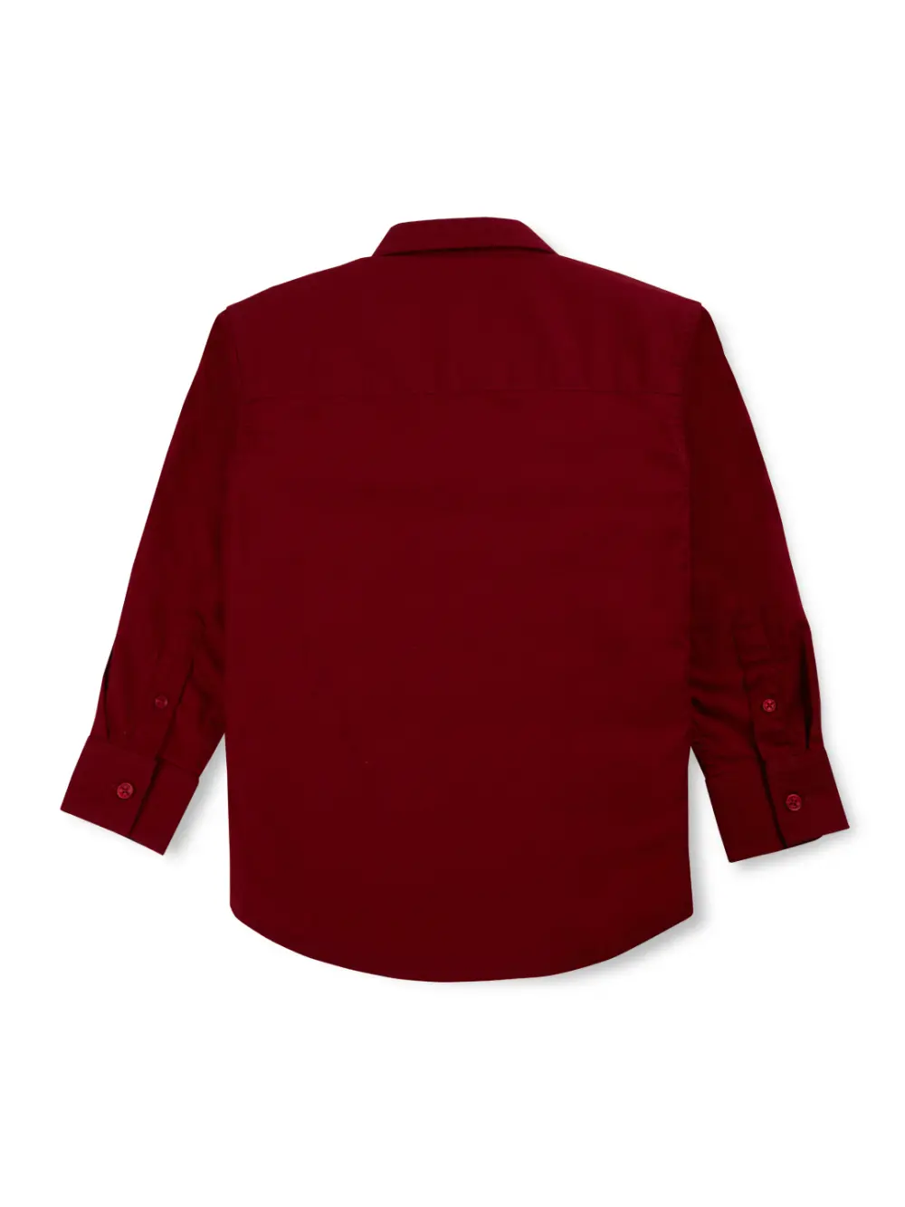 Gini And Jony Boys Solid Cotton Shirt
