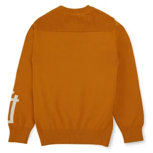 Gini And Jony Cotton Full Sleeves Pullover Logo Print