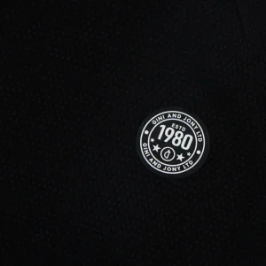 Boys Black Solid Cotton Full Sleeves Sweater