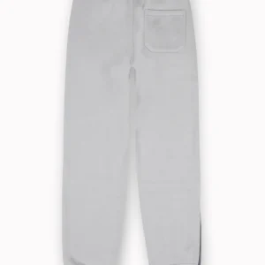 Gini And Jony Boys Grey Color Block Cotton Track Pant Elasticated