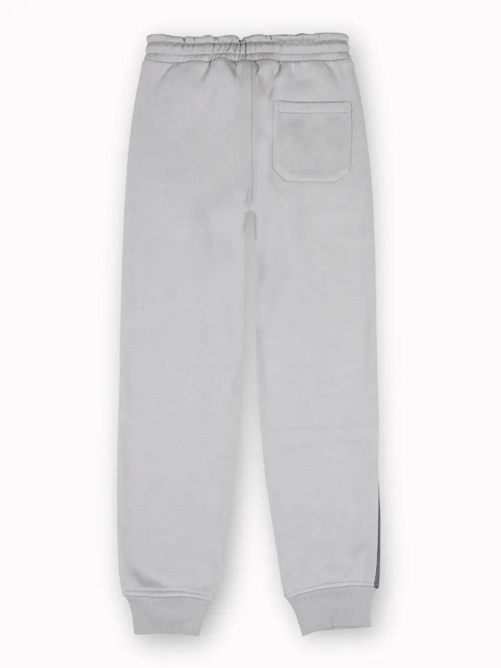 Gini And Jony Boys Grey Color Block Cotton Track Pant Elasticated