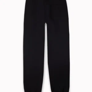 Gini And Jony Boys Black Color Block Cotton Track Pant Elasticated