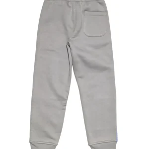 Gini And Jony Boys Grey Logo Cotton Track Pant Elasticated