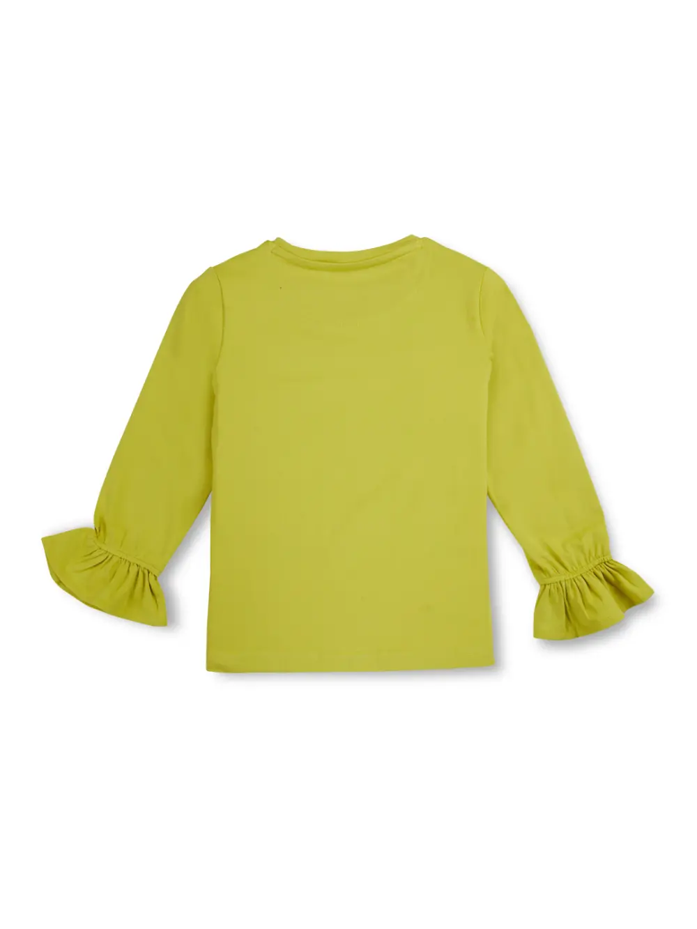 Gini And Jony Girls Cotton Round Neck Half Sleeves Knits Top
