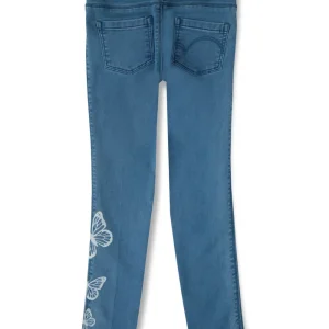 Girls Grey Knits Solid Jeggings