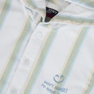 Gini And Jony Boys Solid Cotton Shirt