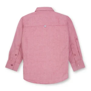 Gini And Jony Boys Solid Cotton Shirt