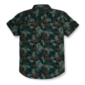 Gini & Jony Boys Regular Fit Printed Spread Collar Casual Shirt