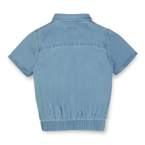 Gini And Jony Girls Cotton Round Neck Half Sleeves Knits Top