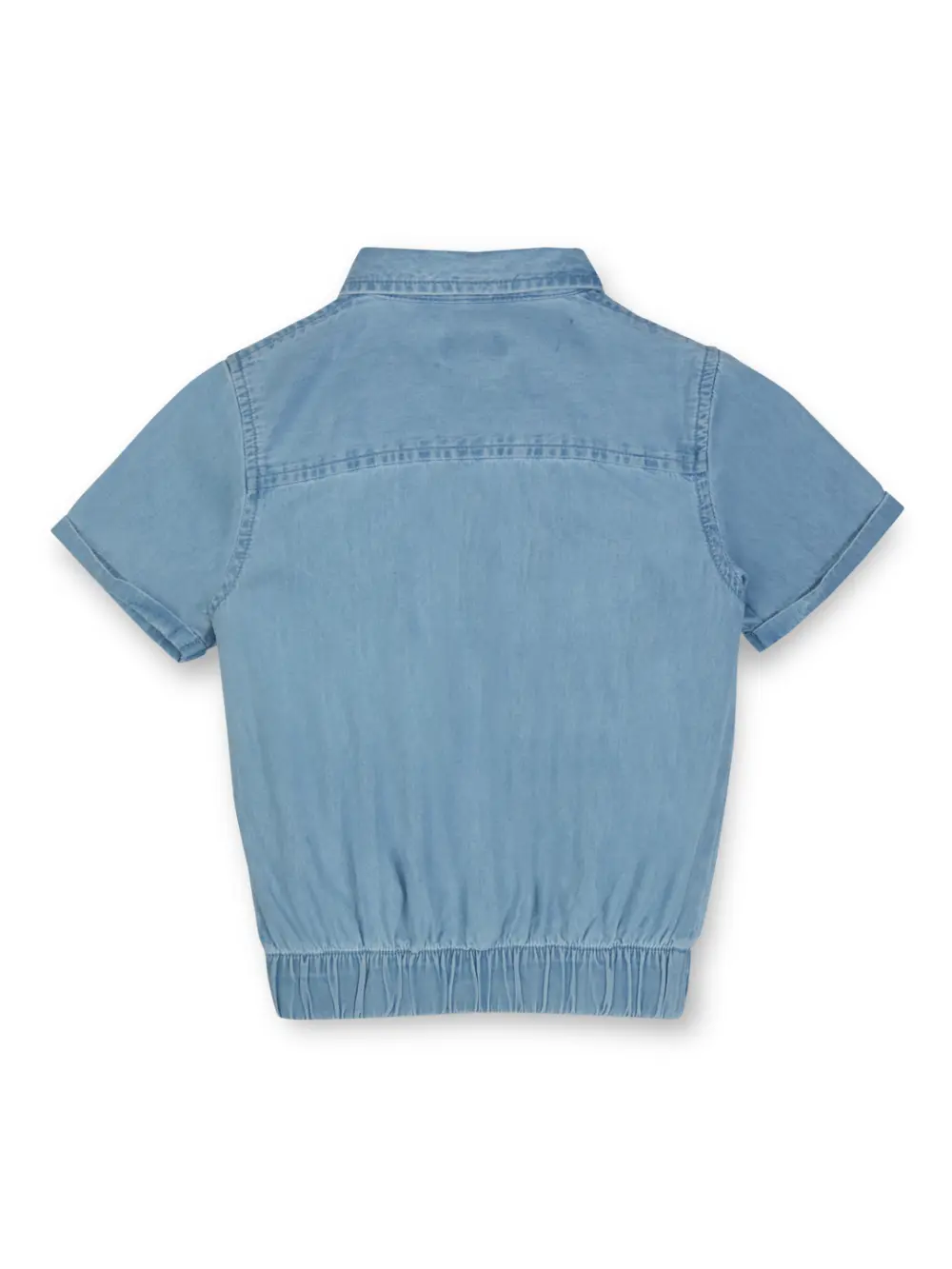 Gini And Jony Girls Cotton Round Neck Half Sleeves Knits Top