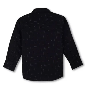Gini And Jony Boys Solid Cotton Shirt