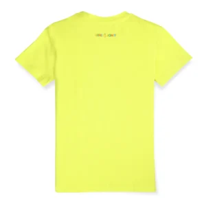 Gini And Jony Boys Lime Digital Print Cotton Single Jersey T-Shirt Half Sleeves