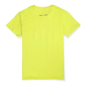 Gini And Jony Boys Lime Digital Print Cotton Single Jersey T-Shirt Half Sleeves