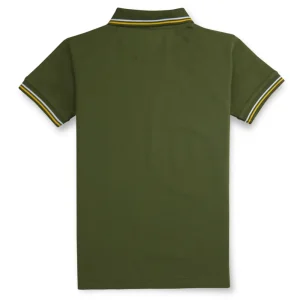 Gini & Jony Boys Solid Spread Collar Half Sleeves Shirt