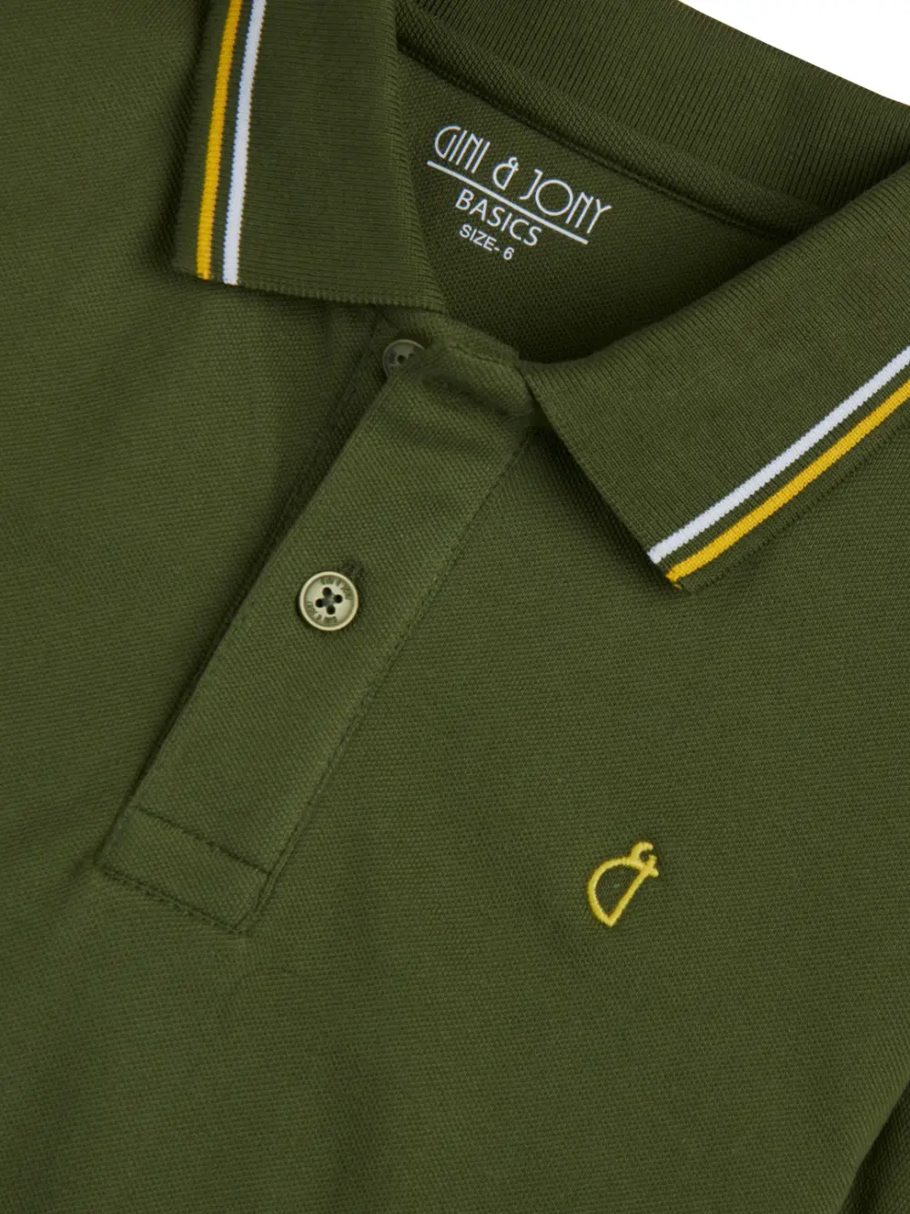 Gini & Jony Boys Solid Spread Collar Half Sleeves Shirt