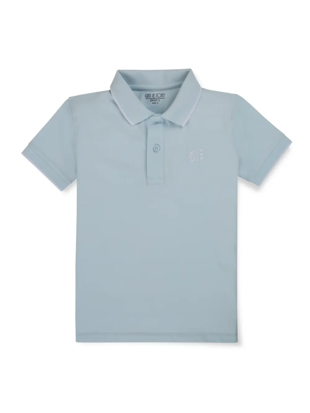 Gini & Jony Boys Solid Spread Collar Half Sleeves Shirt
