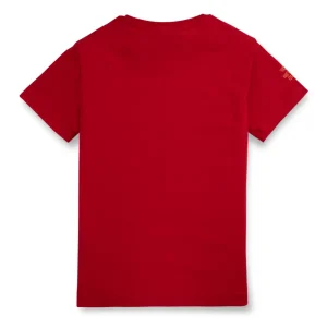 Gini & Jony Boys' Blue T-Shirt Knitshand-Wash Regular Fit