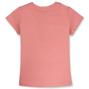 Gini And Jony Girls Cotton Round Neck Half Sleeves Knits Top