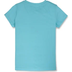Gini And Jony Girls Cotton Round Neck Half Sleeves Knits Top