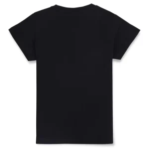 Gini And Jony Girls Navy Blue Graphic Print Cotton Knits Top Half Sleeves 11-12 Years