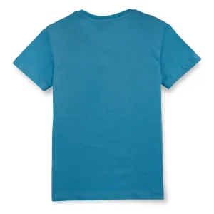 Gini & Jony Boys' Blue T-Shirt Knitshand-Wash Regular Fit