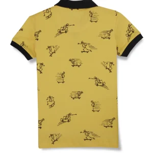 Gini & Jony Boys Solid Spread Collar Half Sleeves Shirt