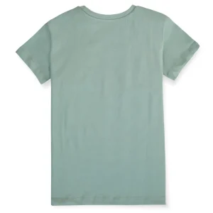 Gini & Jony Boys' Blue T-Shirt Knitshand-Wash Regular Fit