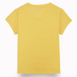 Gini And Jony Girls Cotton Round Neck Half Sleeves Knits Top