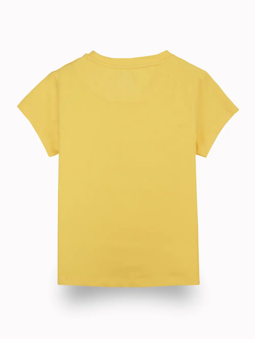 Gini And Jony Girls Cotton Round Neck Half Sleeves Knits Top