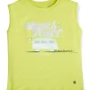 Gini And Jony Girls Cotton Round Neck Half Sleeves Knits Top