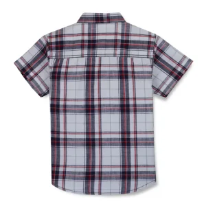Gini And Jony Boys Solid Cotton Shirt