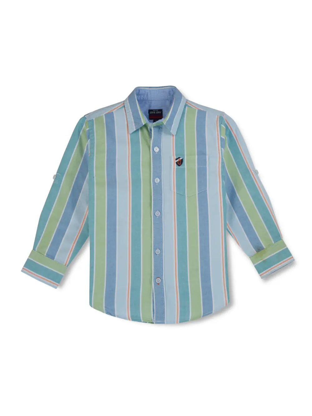 Gini And Jony Boys Solid Cotton Shirt