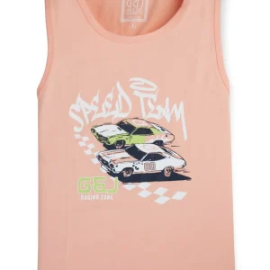 Gini & Jony Boys Printed Cotton Blend Regular T Shirt