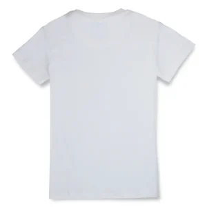 Gini And Jony Boys White Typographic Print Cotton T-Shirt Half Sleeves