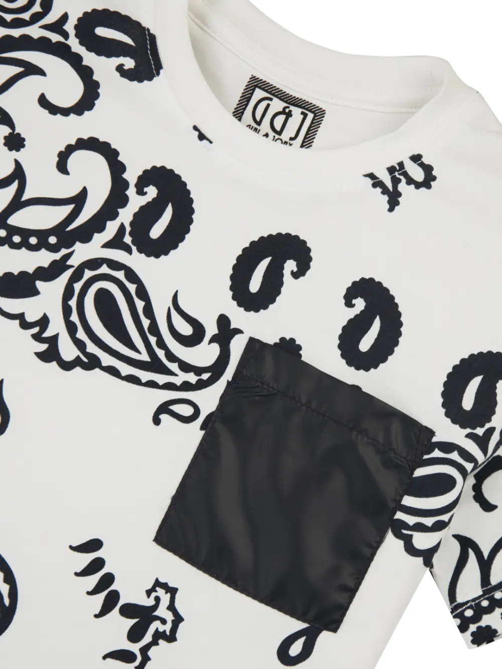 Gini & Jony Boys' Blue T-Shirt Knitshand-Wash Regular Fit