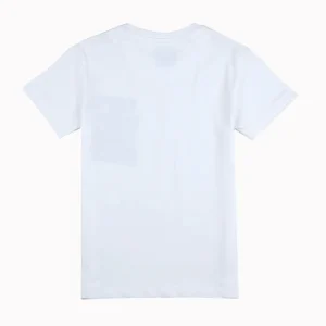 Gini And Jony Boys White Typographic Print Cotton T-Shirt Half Sleeves