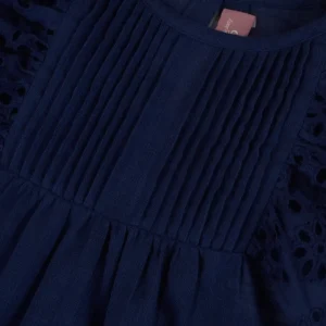 Gini And Jony Girls Cotton Round Neck Half Sleeves Knits Top
