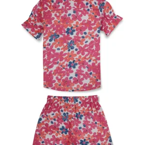 Gini & Jony Boys Multicolor Solid Cotton Co-Ordinate Set