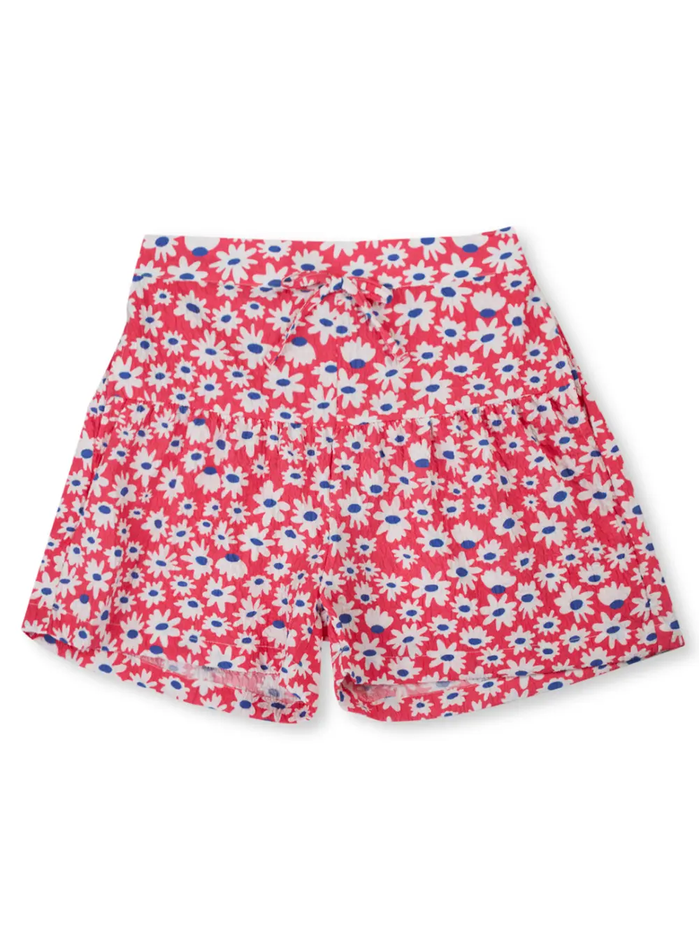 Gini And Jony Girls Red Floral Print Cotton Co-Ordinate Set 9-10 Years