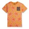 Gini & Jony Boys' Blue T-Shirt Knitshand-Wash Regular Fit