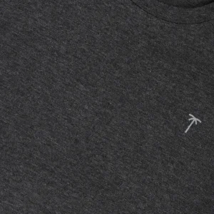 Palm Tree Boys Grey Typographic Print Cotton T-Shirt Half Sleeves