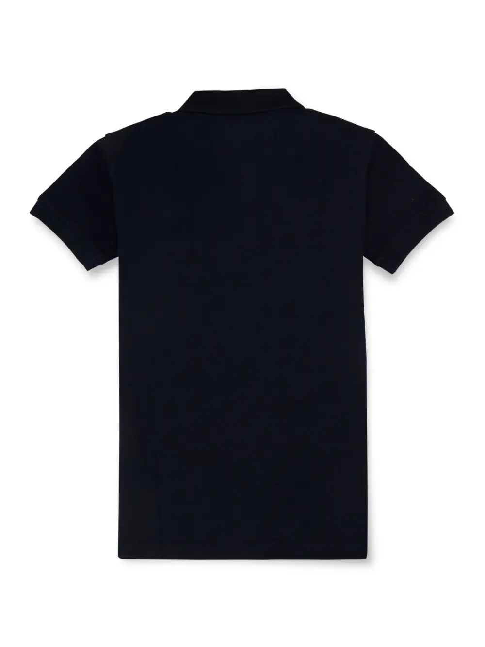 Gini And Jony Boys Navy Blue Solid Cotton Polo T-Shirt Half Sleeves