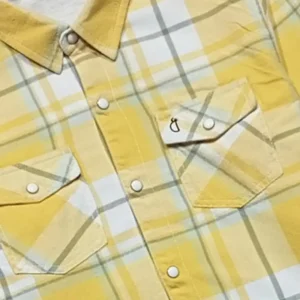 Gini And Jony Boys Yellow Checks Cotton Shirt Full Sleeves